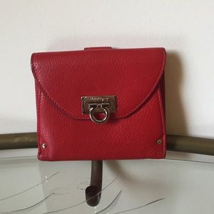 Salvatore Ferragamo red wallet